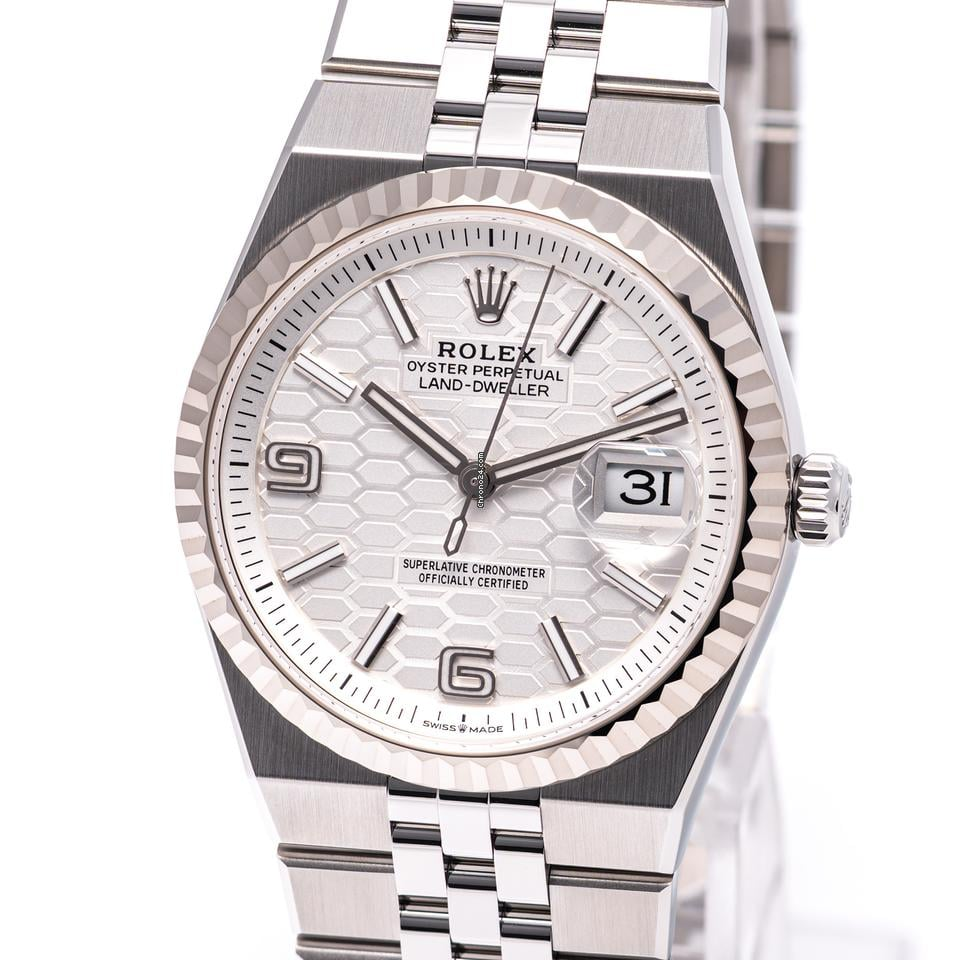 Picture of Rolax Luxury Stainless steel Wrist Watch For Man - Waterproof Men Watch Quartz - Stainless Steel Men's Watch - Stainless steel Watch . - White