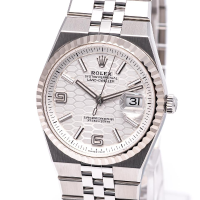 Picture of Rolax Luxury Stainless steel Wrist Watch For Man - Waterproof Men Watch Quartz - Stainless Steel Men's Watch - Stainless steel Watch . - White