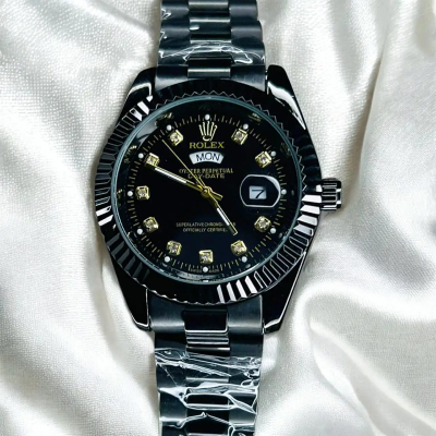 Picture of Home / Rolex Watch / Rolex Oyster Perpetual Datejust (Full Black) - Black