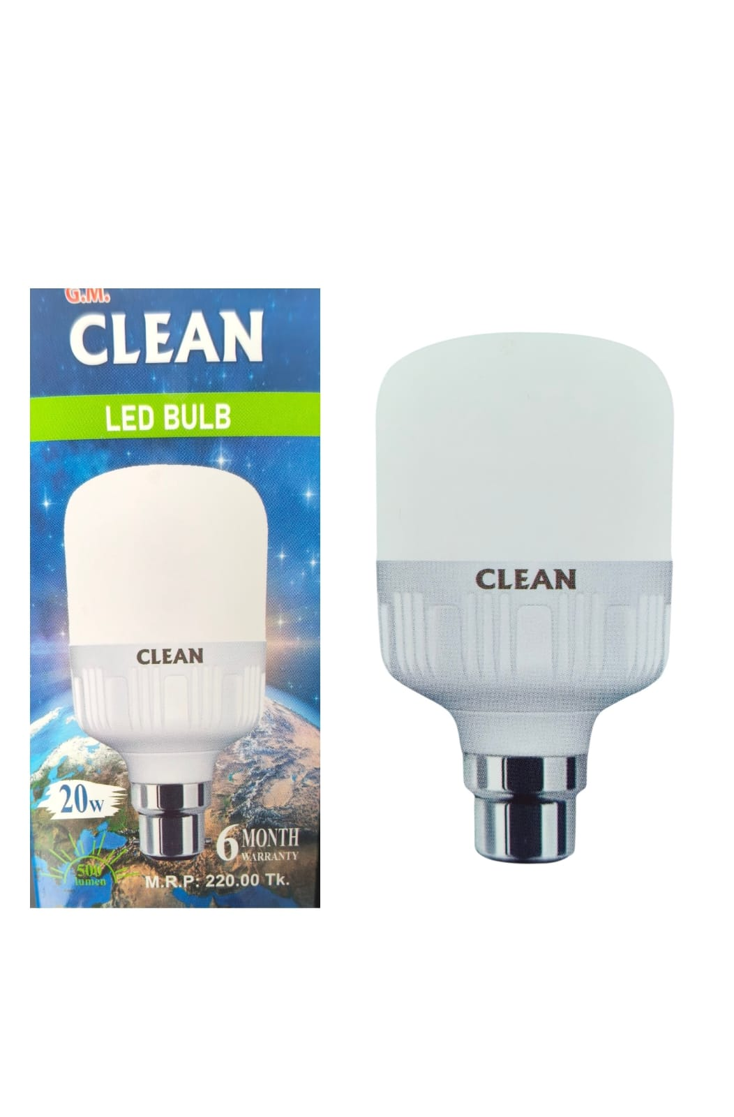 Picture of ClEAN Backup LED 20W,AC Light, Pin/Patch, 06 year warranty - White