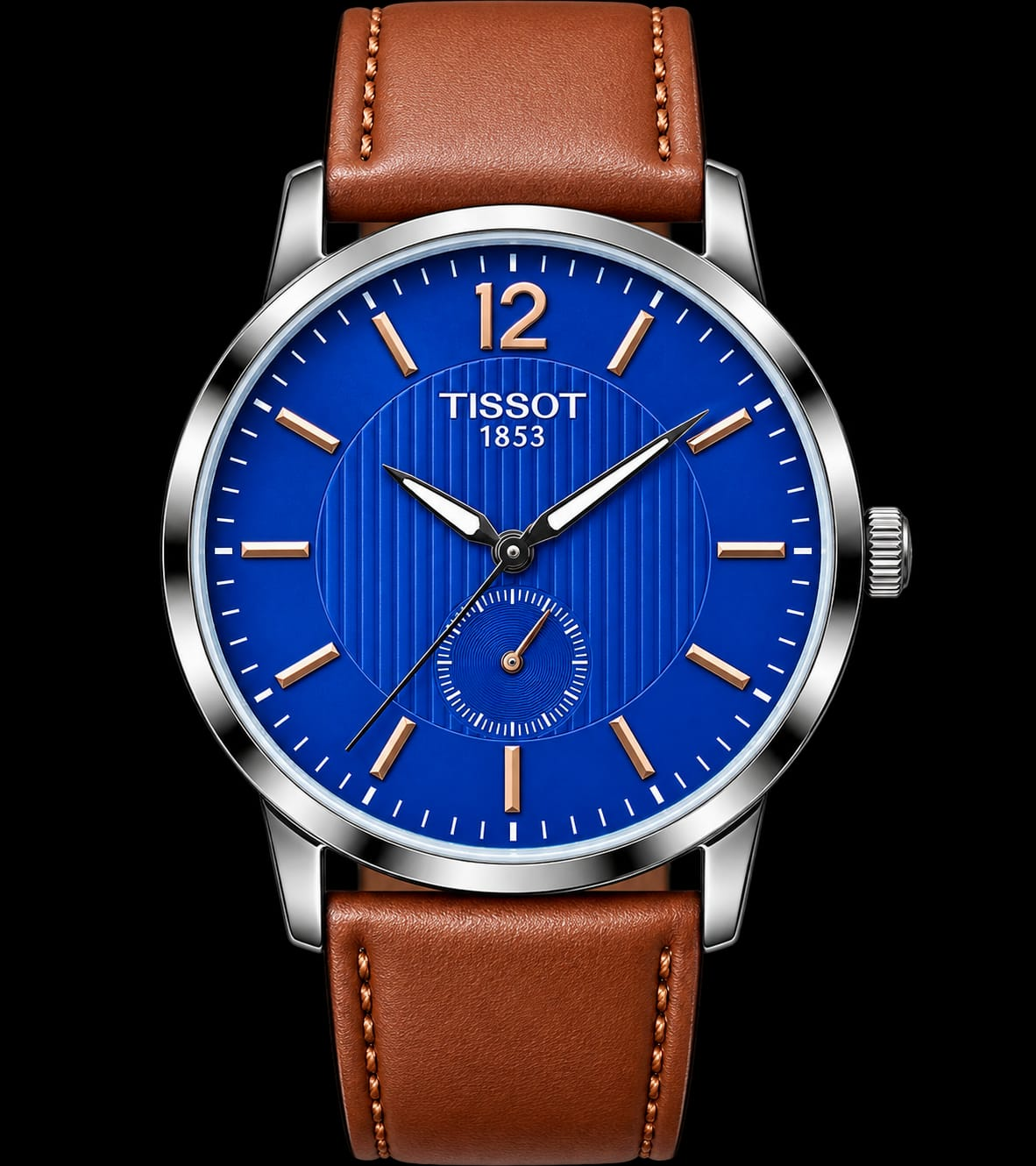 Picture of Stainless Steel Quartz Watch For Men - Watch For Men - Blue