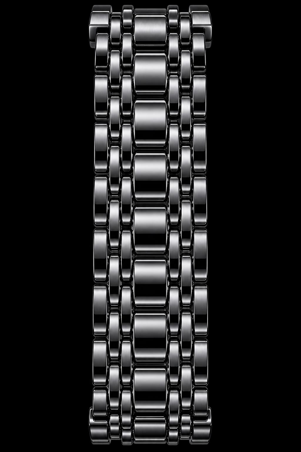 Picture of Watches for Men Stainless Steel Watch Luxury Watch - Black