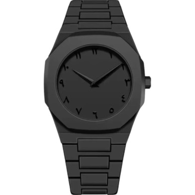 Picture of New Black Arabic aura watch - Black
