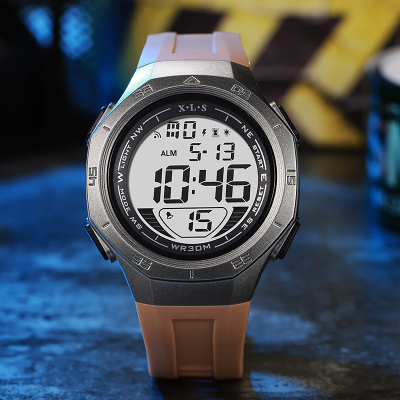 Picture of Sports Electronic Watch Fashion Trend Student Multi-Functional Waterproof Luminous Large Screen Outdoor Electronic Watch