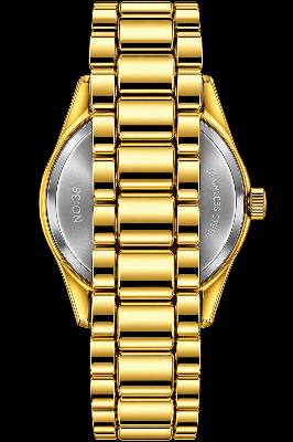 Picture of Watches for Men Stainless Steel Watch Luxury Watch - Gold