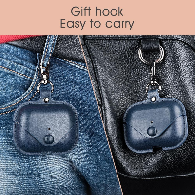 Picture of Airpods Pro Leather case Premium Quality Shockproof cover