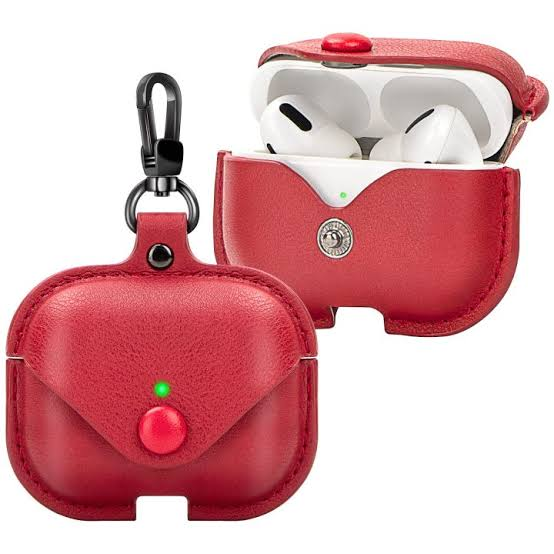 Picture of Airpods Pro Leather case Premium Quality Shockproof cover