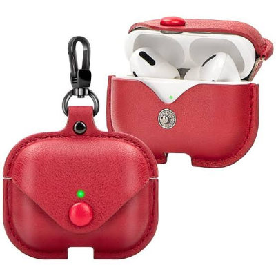 Picture of Airpods Pro Leather case Premium Quality Shockproof cover