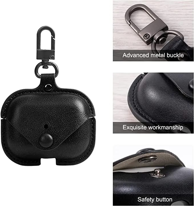 Picture of Airpods Pro Leather case Premium Quality Shockproof cover