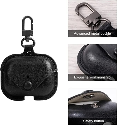 Picture of Airpods Pro Leather case Premium Quality Shockproof cover