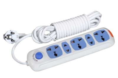 Picture of maxline 4 Port Switch System (5 Meter Cable) Multi Plug - White