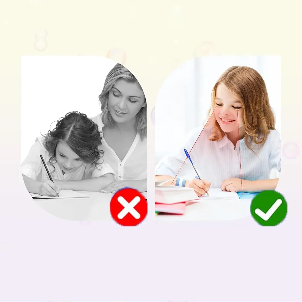 Picture of Manthan Pencil Gripper for Kids, Blue Pencil Holder for Kids, Writing Supplies, Ergonomic Pencil Holding Grip for Youngsters, Handwriting Aid Tool for School and Home Use - Multicolor