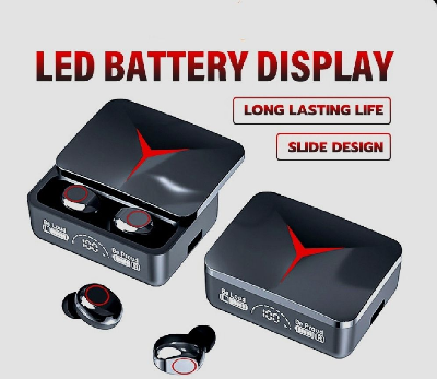 Picture of M90 TWS Wireless Bluetooth Earbuds with 280 Hours Playback and Type-C Charging