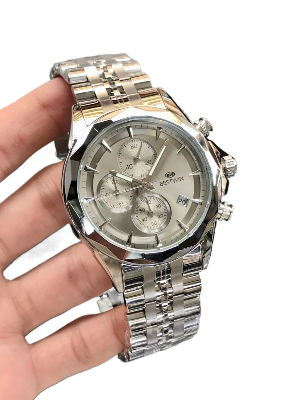 Picture of Bestwin BW1734 Luminous thin steel quartz watch for men - Multicolor