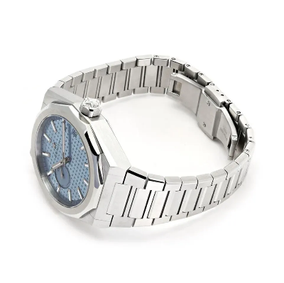 Picture of Zenith Watches Luxury Watch for Man Elegant Date Week Waterproof Luminous Men Watch Quartz Stainless Steel Sports Men's Watches - Blue