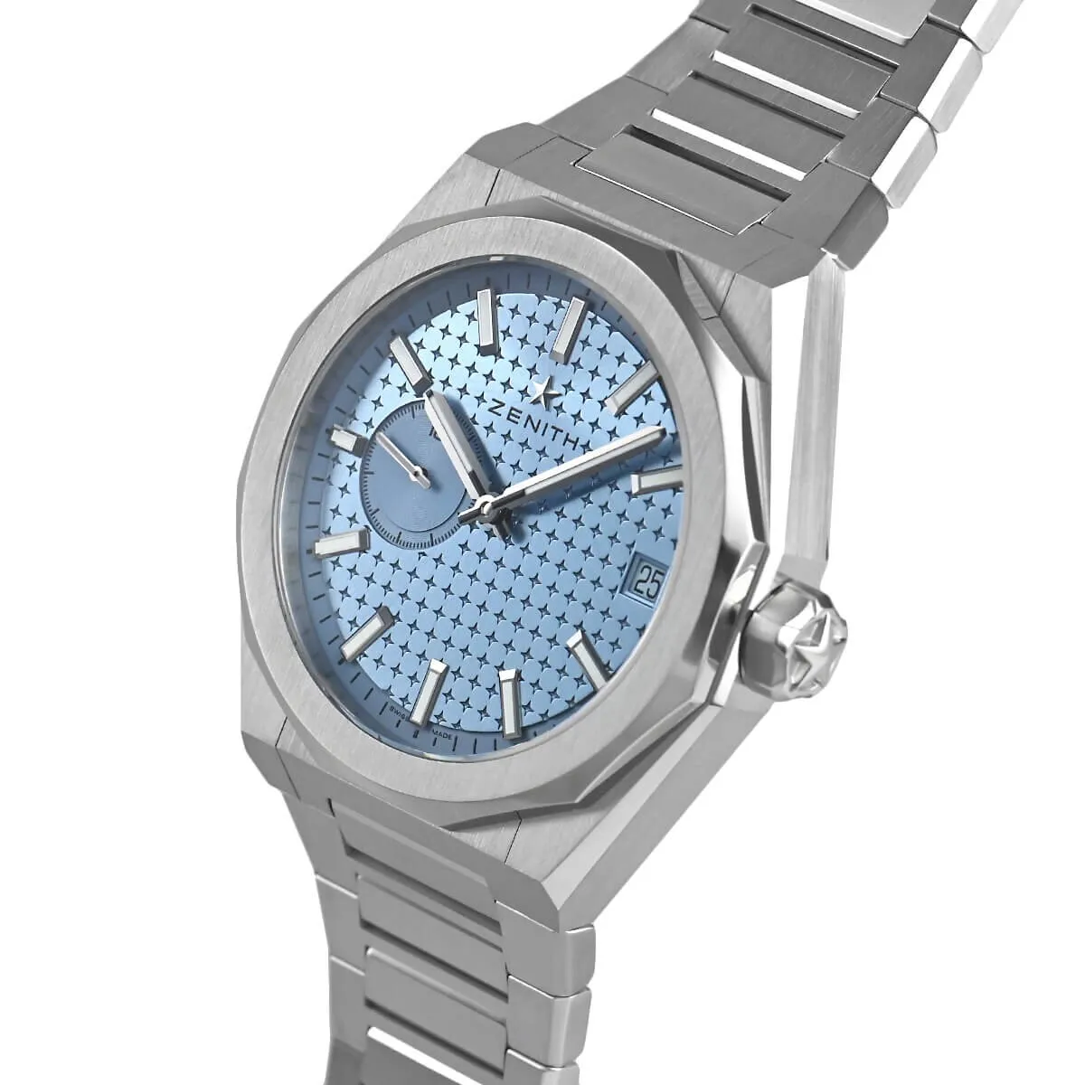 Picture of Zenith Watches Luxury Watch for Man Elegant Date Week Waterproof Luminous Men Watch Quartz Stainless Steel Sports Men's Watches - Blue