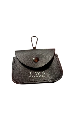 Picture of M-10 M-18 M-19 Leather Earbuds Cover Protective Tws Carrying Case For M10 M19 TWS