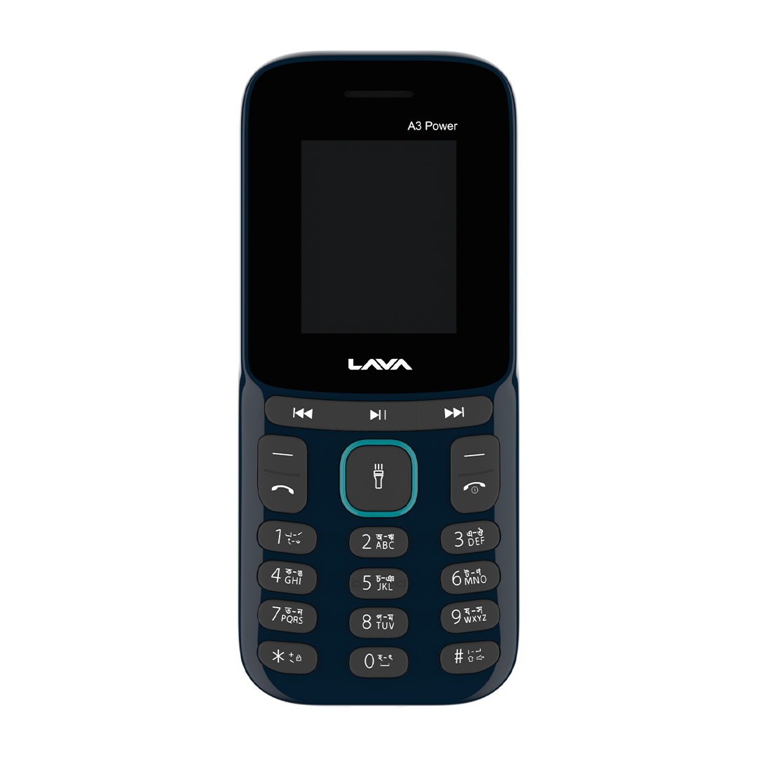 Picture of lava A3 power phone - Blue