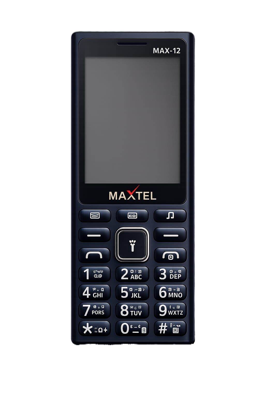 Picture of MAXTEL MAX-12 phones - Dark blue
