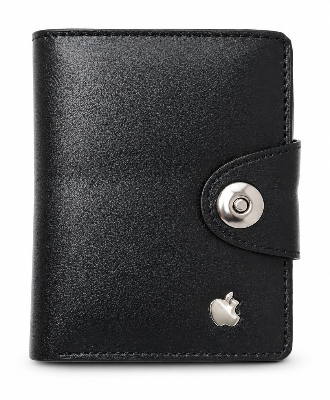 Picture of Premium 100% Genuine Cow Leather Trifold Wallet Vintage Multi-Card Slot With Coin Pocket Black Export Quality Money Bag For Men