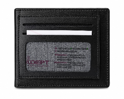 Picture of Premium 100% Genuine Cow Leather Trifold Wallet Vintage Multi-Card Slot With Coin Pocket Black Export Quality Money Bag For Men