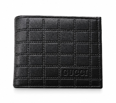 Picture of Premium 100% Genuine Cow Leather Trifold Wallet Vintage Multi-Card Slot With Coin Pocket Black Export Quality Money Bag For Men