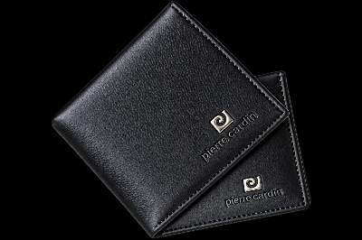 Picture of Premium 100% Genuine Cow Leather Trifold Wallet Vintage Multi-Card Slot With Coin Pocket Black Export Quality Money Bag For Men