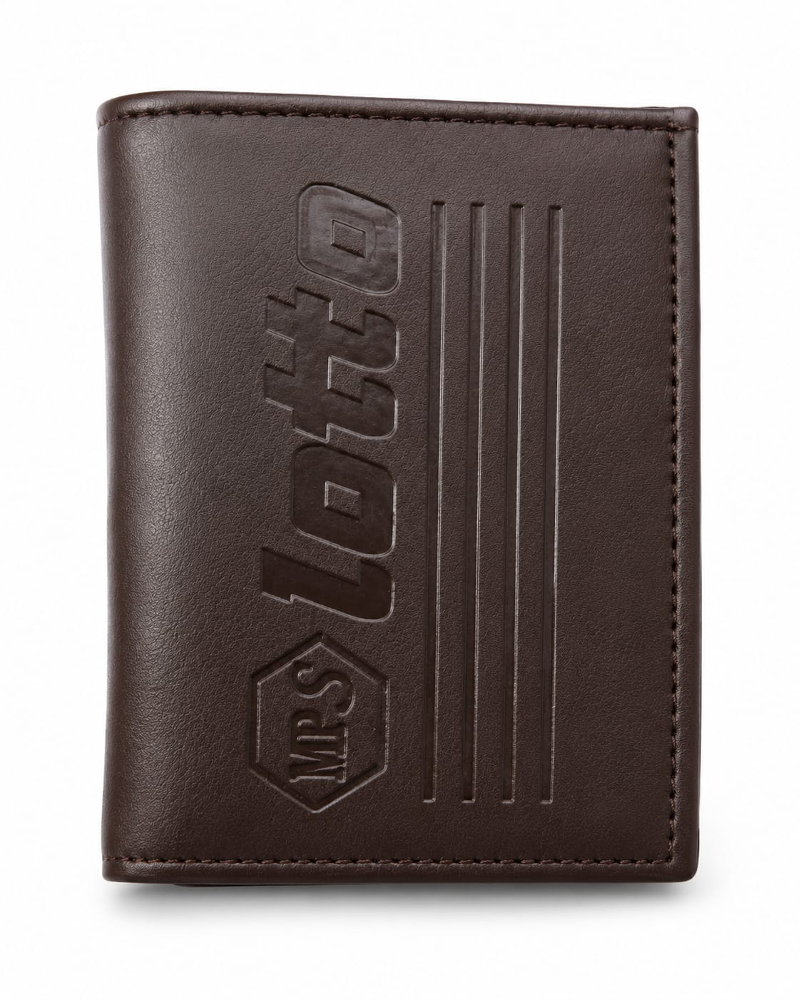 Picture of Premium 100% Genuine Cow Leather Trifold Wallet Vintage Multi-Card Slot With Coin Pocket Black Export Quality Money Bag For Men