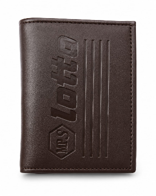 Picture of Premium 100% Genuine Cow Leather Trifold Wallet Vintage Multi-Card Slot With Coin Pocket Black Export Quality Money Bag For Men