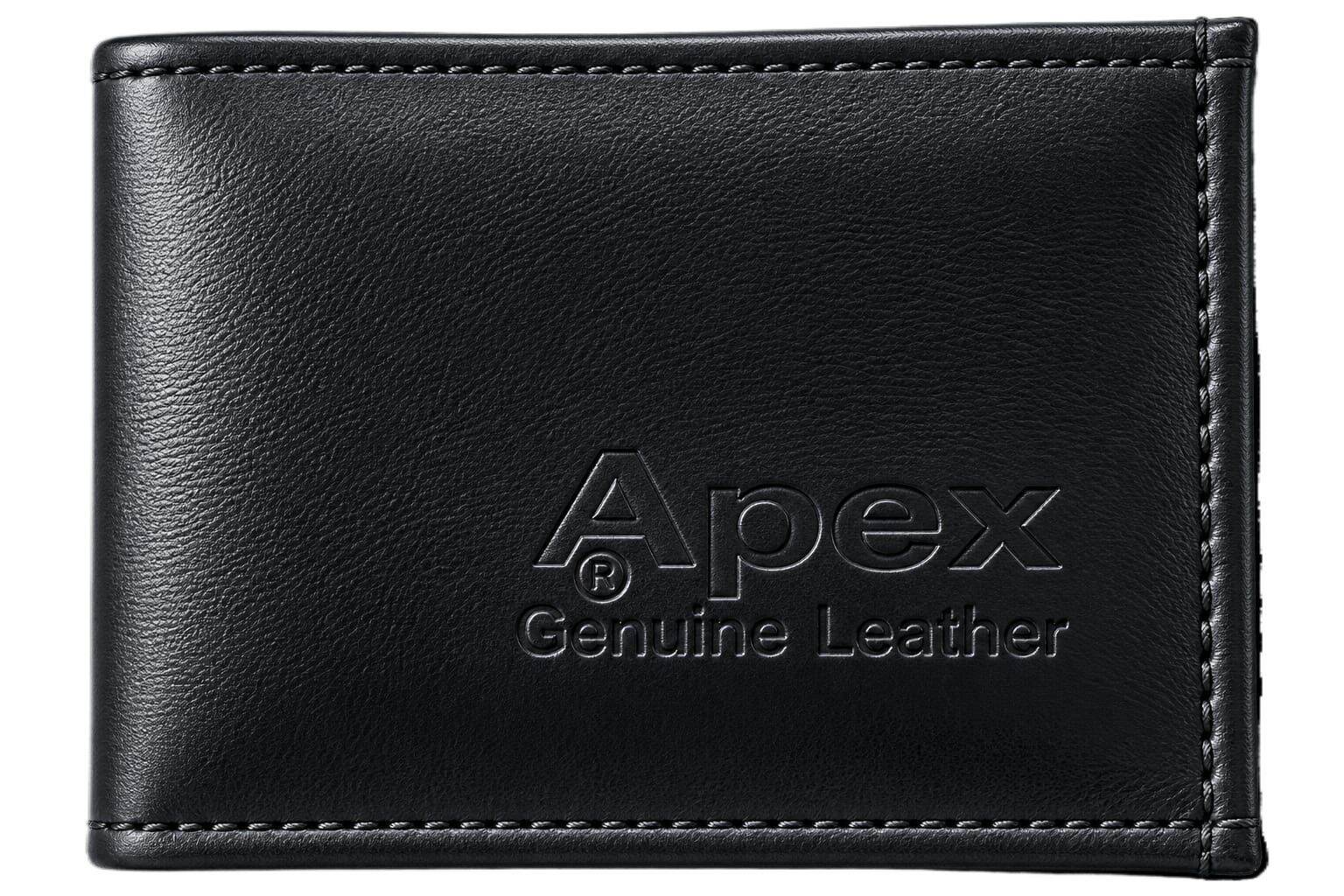 Picture of Premium 100% Genuine Cow Leather Trifold Wallet Vintage Multi-Card Slot With Coin Pocket Black Export Quality Money Bag For Men