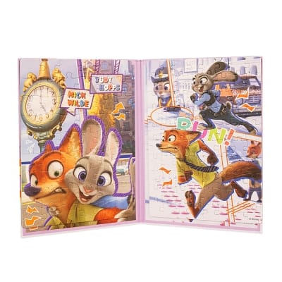 Picture of 33DF0816 2-Fold Magnetic Jigsaw Puzzles (Zootopia/54+80 Pcs)