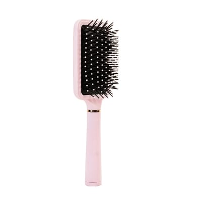 Picture of MUMUSO Bangladesh Air Cushion Hair Brush With Cleaning Scraper (Rectangular/Pink)