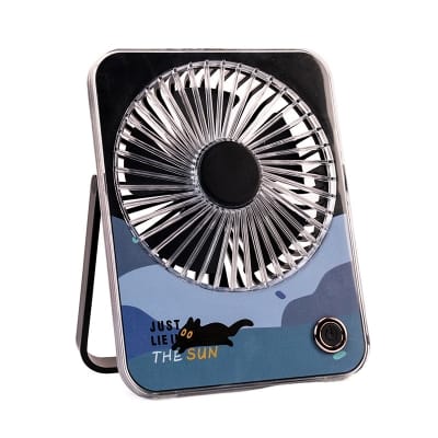 Picture of Ultra-Thin Foldable Fan-White