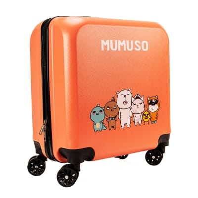 Picture of 20-Inch Mumuso Family Trolley Case (Pink)