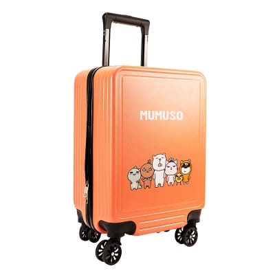 Picture of 18-Inch Mumuso Family Trolley Case (Pink)
