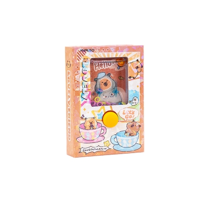 Picture of Fun Notebook with Water Game Cover (Capybara's Tiny World)