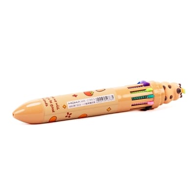 Picture of 12-Color Retractable Ballpoint Pen (Capybara)