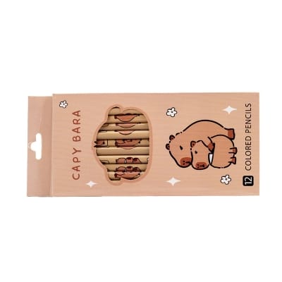 Picture of MUMUSO Bangladesh Cute Capybara 12 Color Colored Pencils