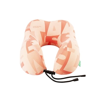 Picture of MUMUSO Bangladesh Cooling Memory Foam U Shaped Neck Pillow (Hump Design/Pink)