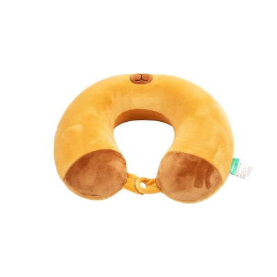 Picture of Cute Capybara Memory Foam U-Shaped Neck Pillow