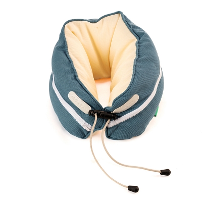 Picture of Splicing Particles U-Shaped Neck Pillow (Blue)