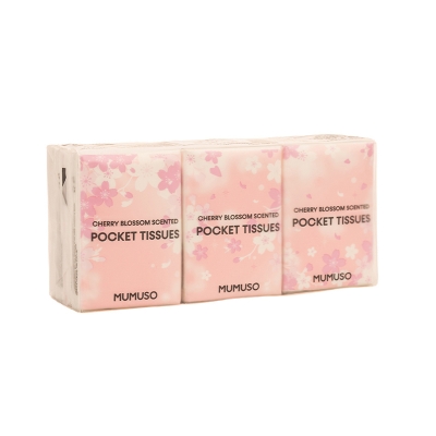 Picture of Cherry Blossom Scented Pocket Tissues