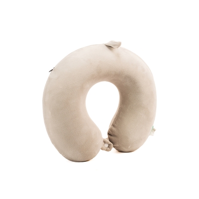 Picture of Memory Foam U-Shaped Neck Pillow -Cherry Blossom Collection (Light Grey)