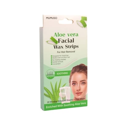 Picture of MUMUSO Bangladesh Aloe Vera Facial Wax Strips
