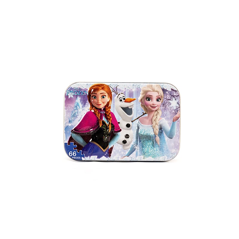 Picture of Frozen II 66-Piece Jigsaw Puzzle in Metal Box