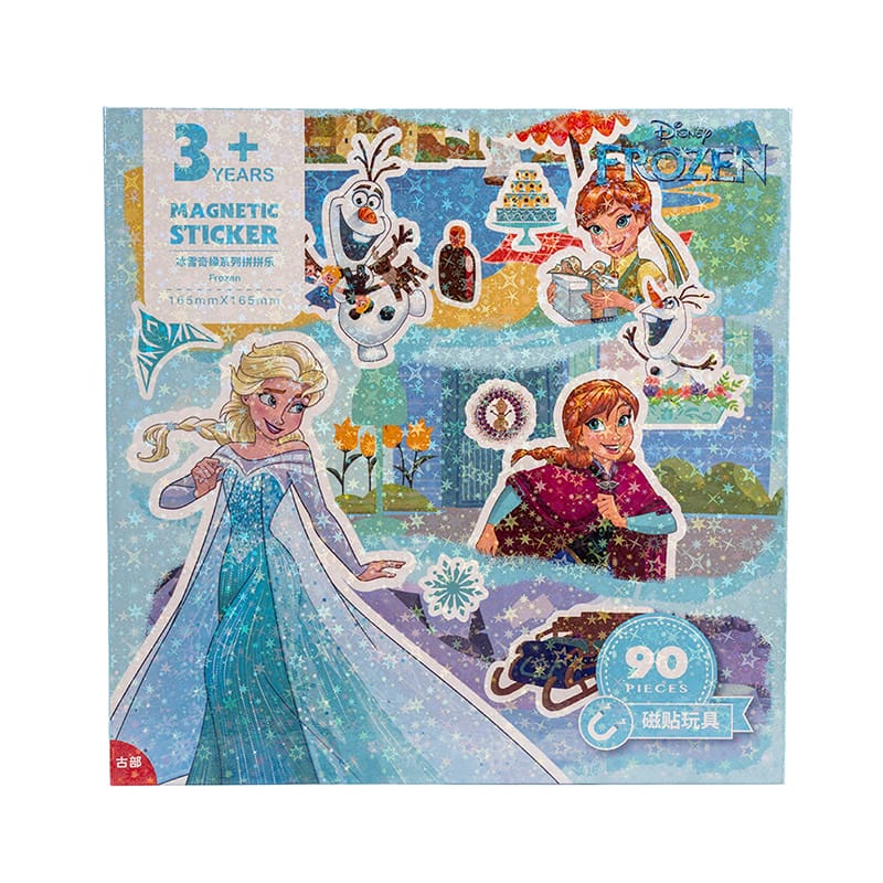 Picture of Frozen Magnetic Tri-Fold Jigsaw Puzzle (16+20+25 Pieces)