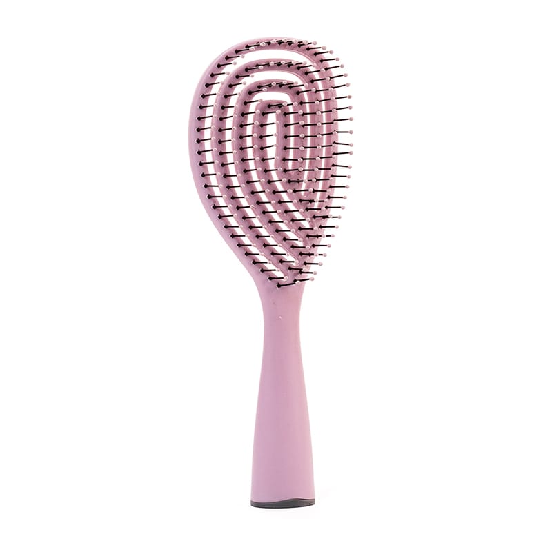 Picture of MUMUSO Bangladesh Hollowed Out Detangling Hairbrush Purple