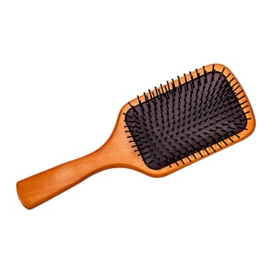 Picture of MUMUSO Bangladesh Rectangular Hair Brush (Brown)