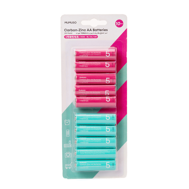 Picture of MUMUSO Bangladesh Carbon Zinc AA Batteries (10 Pack)