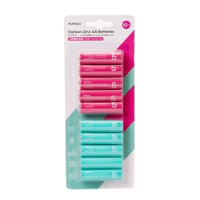 Picture of MUMUSO Bangladesh Carbon Zinc AA Batteries (10 Pack)